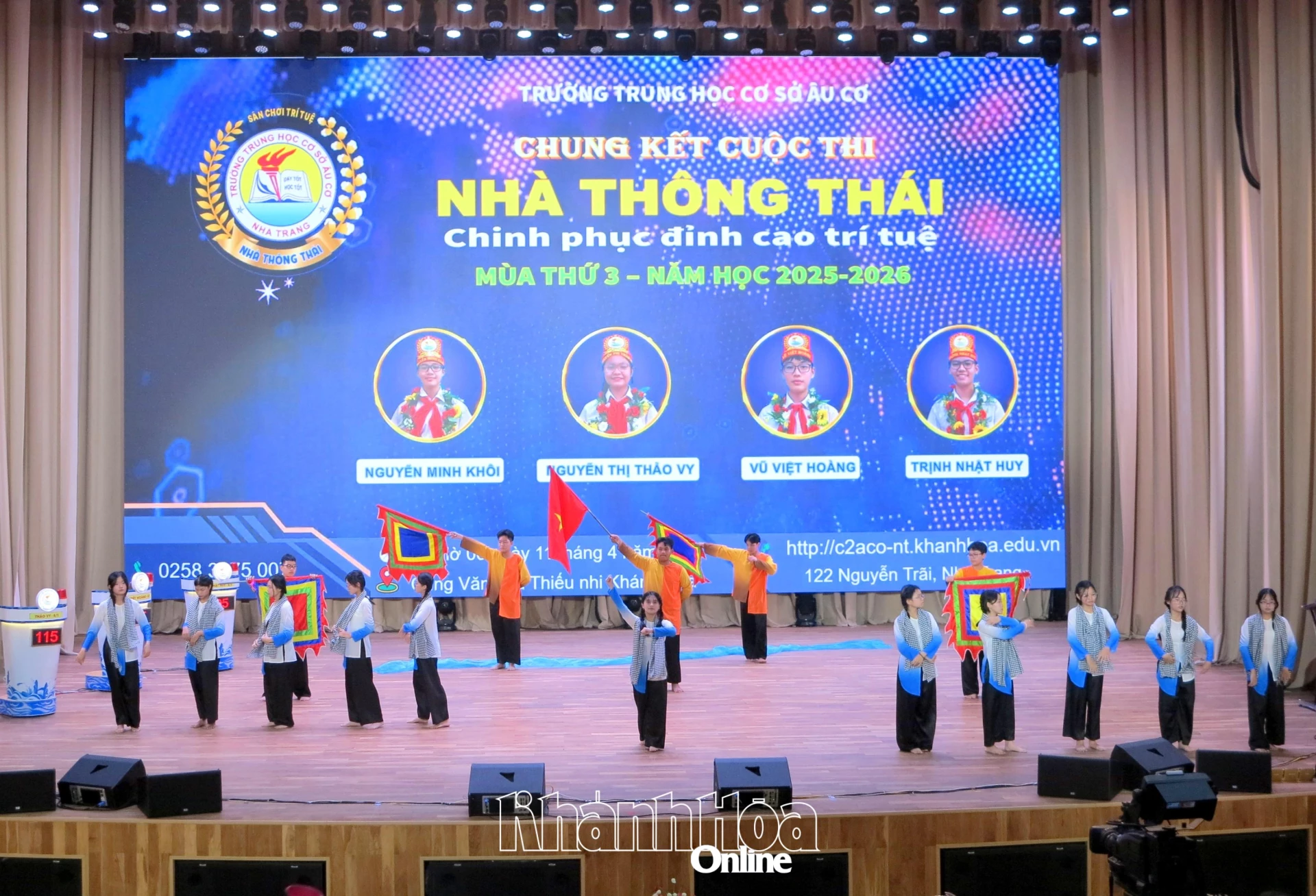 Tiết mục văn nghệ tại chương trình. 