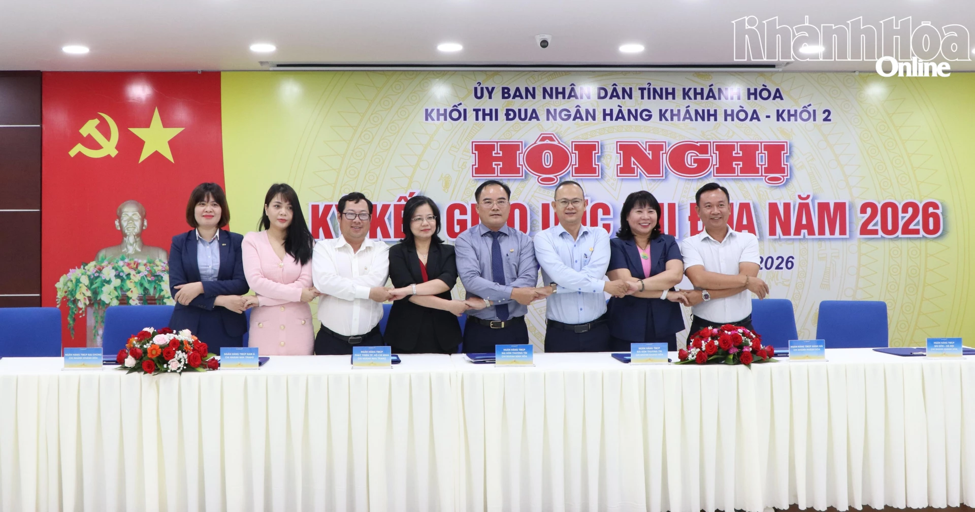 Đại diện các ngân hàng phấn đấu hoàn thành xuất sắc nhiệm vụ được giao.