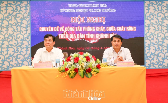 Hội nghị chuyên đề về công tác phòng cháy, chữa cháy rừng