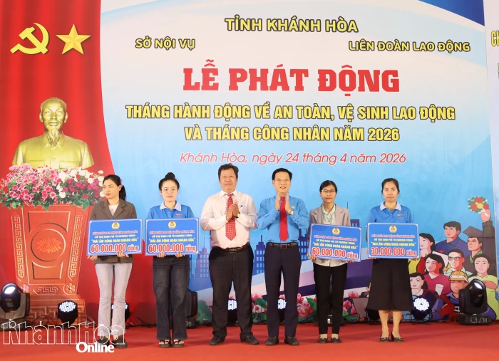 Phát động Tháng hành động về an toàn, vệ sinh lao động và Tháng Công nhân năm 2026