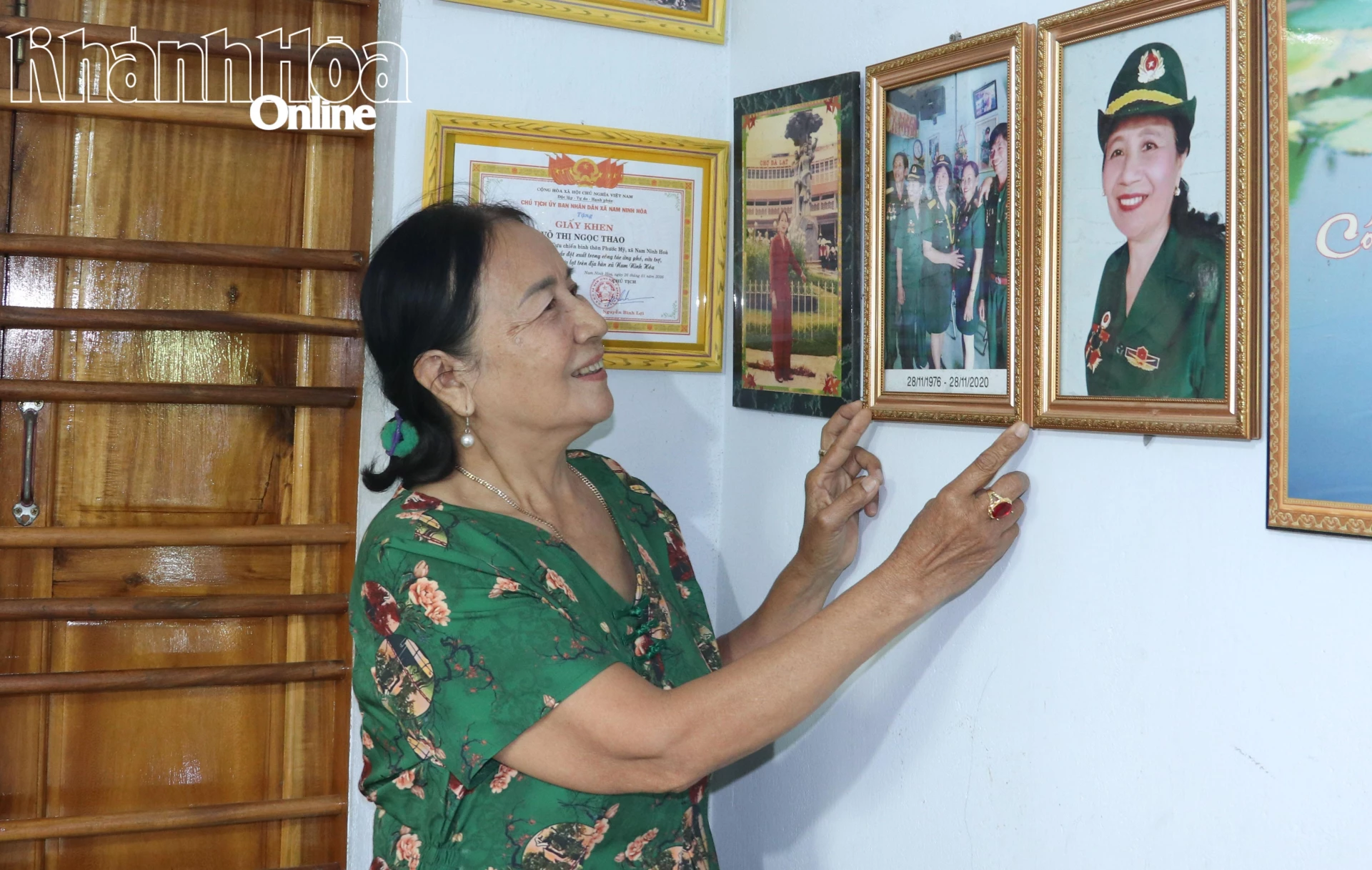 Niềm vui hội ngộ đồng đội được bà Thao kể lại đầy xúc động.