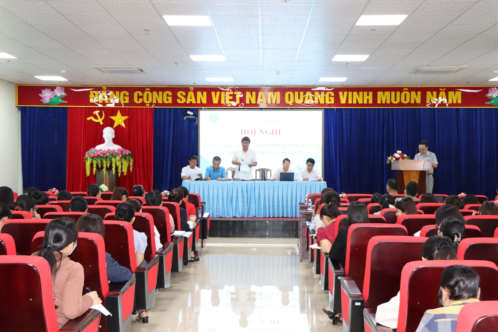 Hội nghị đối thoại với đơn vị sử dụng lao động do Bảo hiểm xã hội tổ chức năm 2025.