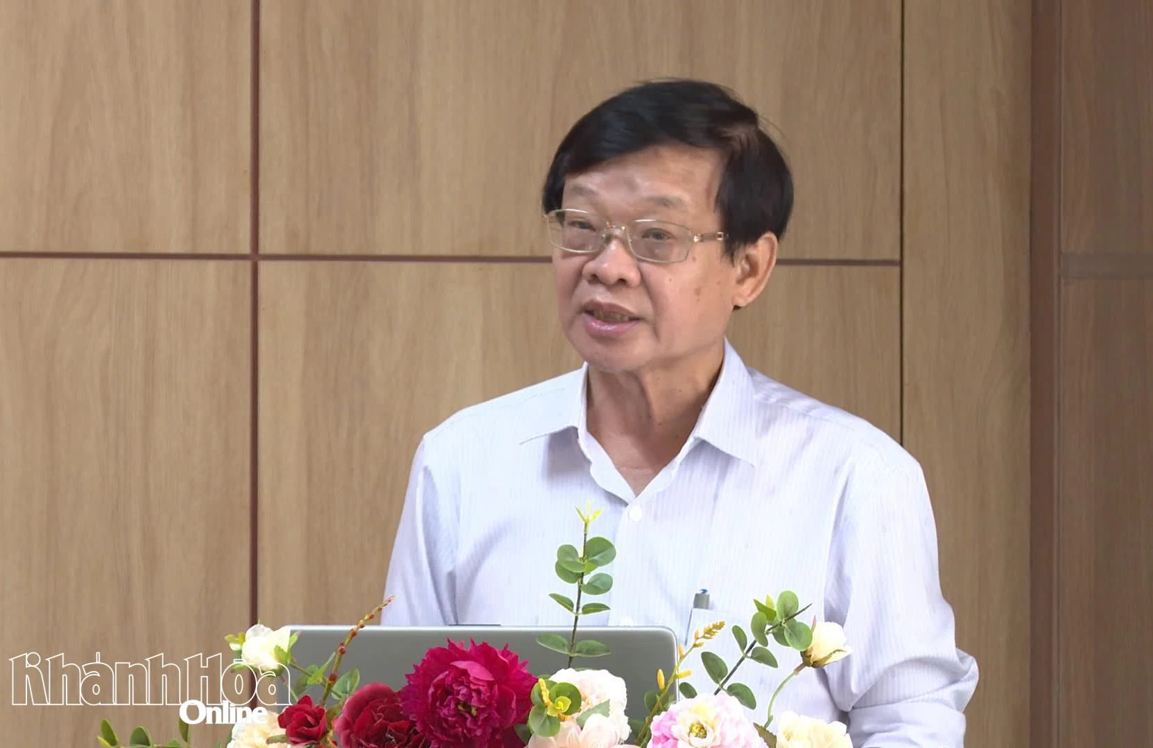 Lãnh đạo Sở Y tế phát biểu tại hội nghị