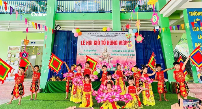 Tổ chức các hoạt động nhân dịp Giỗ Tổ Hùng Vương cho các cháu thiếu nhi