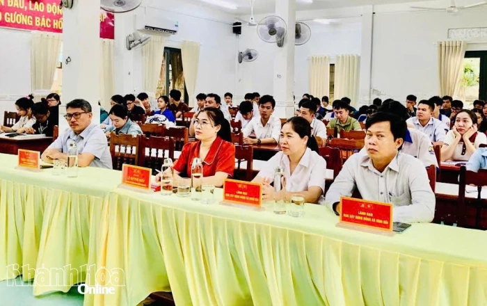 Trung tâm Chính trị phường Ninh Chử khai giảng lớp bồi dưỡng nhận thức về Đảng đợt II