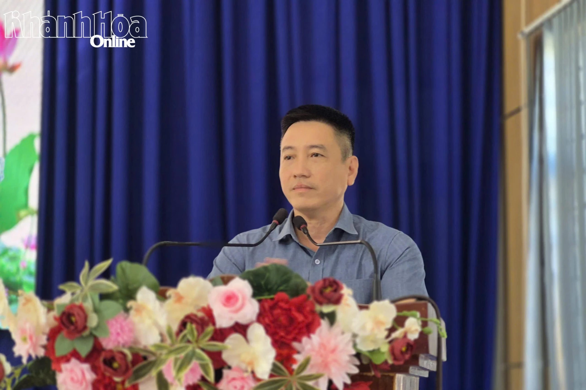 Ông Nguyễn Thanh Bình phát biểu tại hội nghị