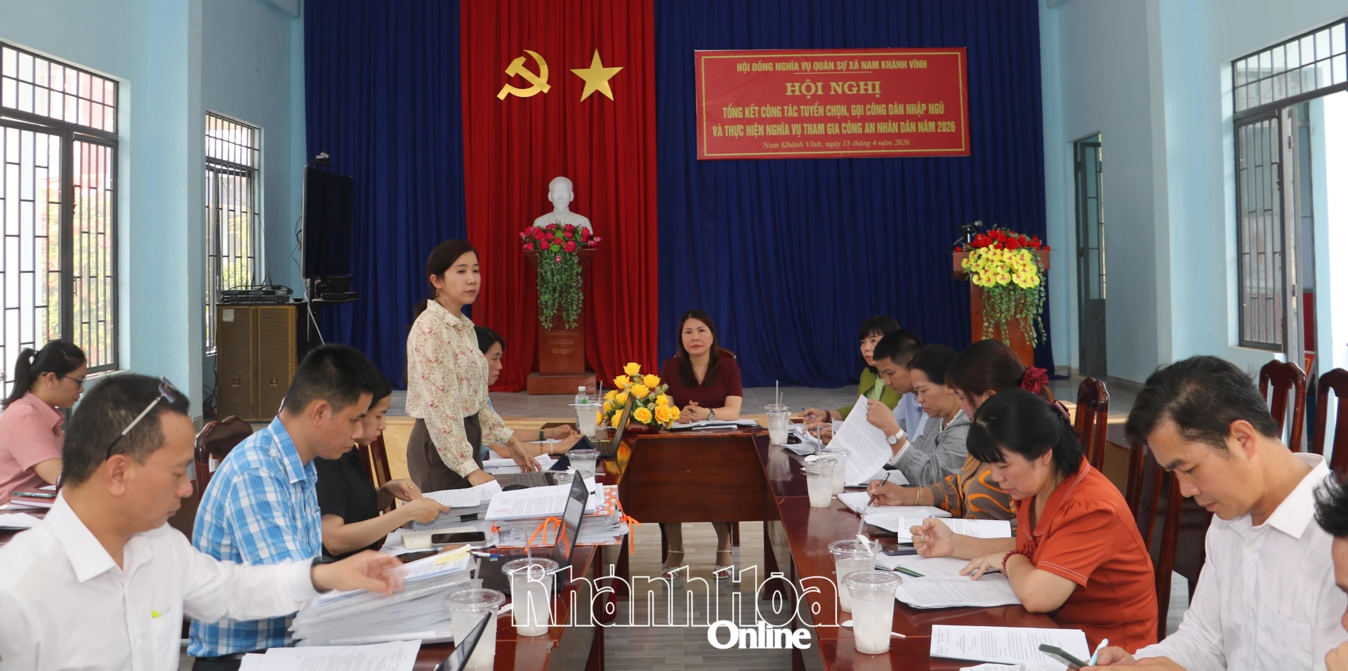 Quang cảnh buổi giám sát