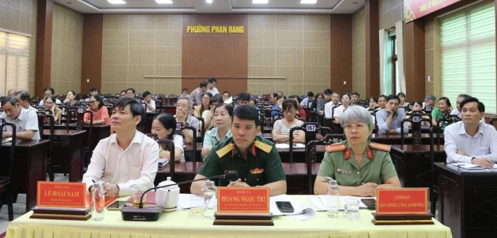 Phường Phan Rang tổng kết công tác tuyển chọn và gọi công dân nhập ngũ năm 2026