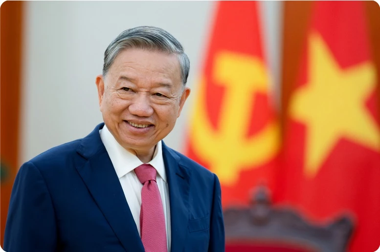 Tổng Bí thư, Chủ tịch nước Tô Lâm, Bí thư Quân ủy Trung ương.