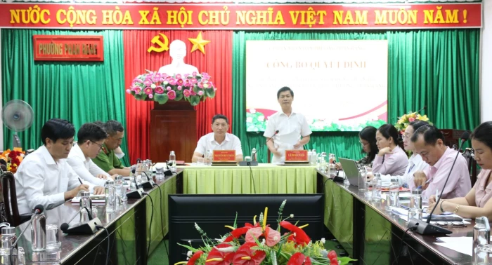 Thành lập Ban đại diện Hội đồng quản trị Ngân hàng Chính sách xã hội phường Phan Rang