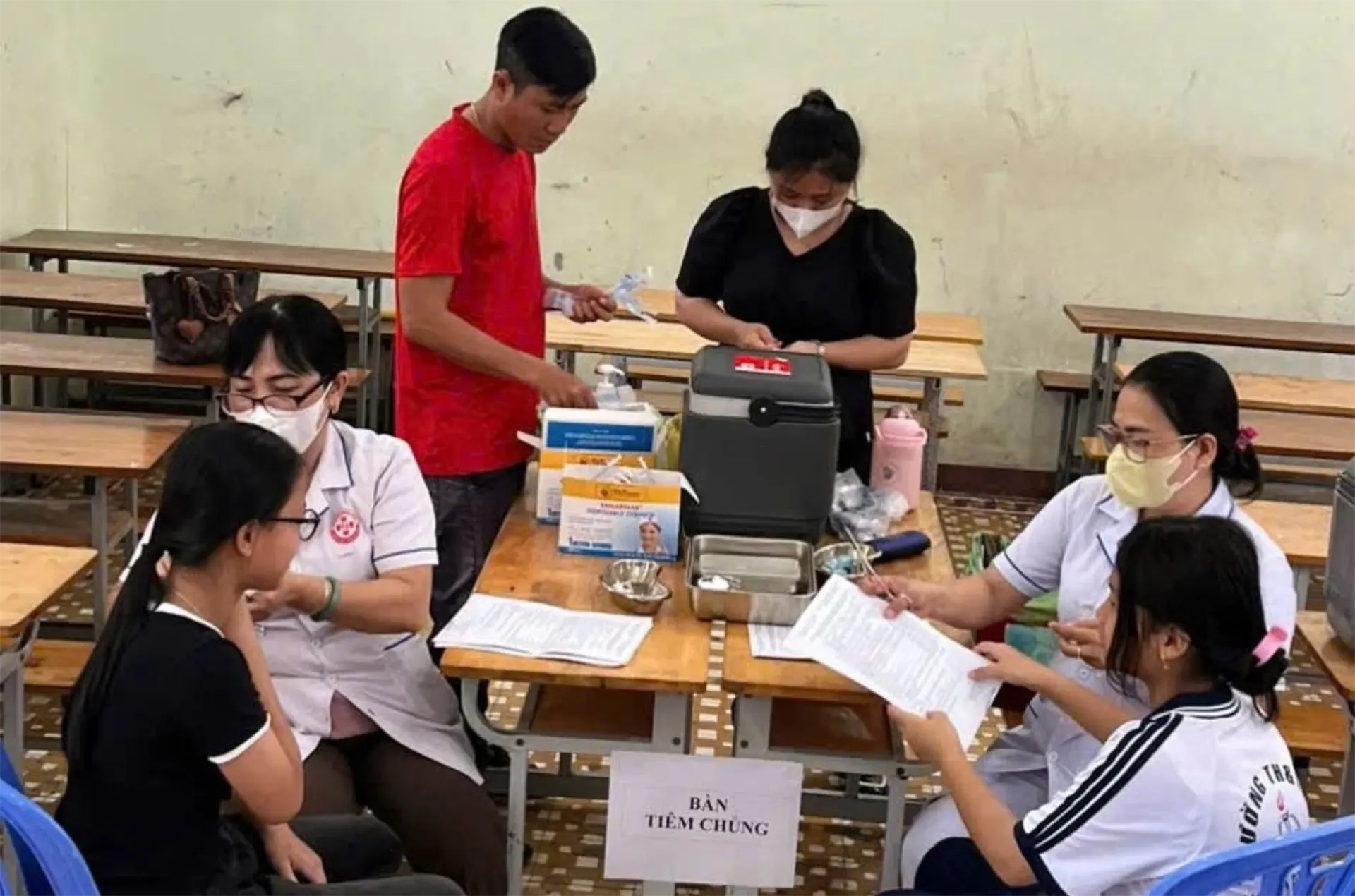 Xã Vạn Thắng triển khai tiêm chủng mở rộng giai đoạn 2026 - 2028