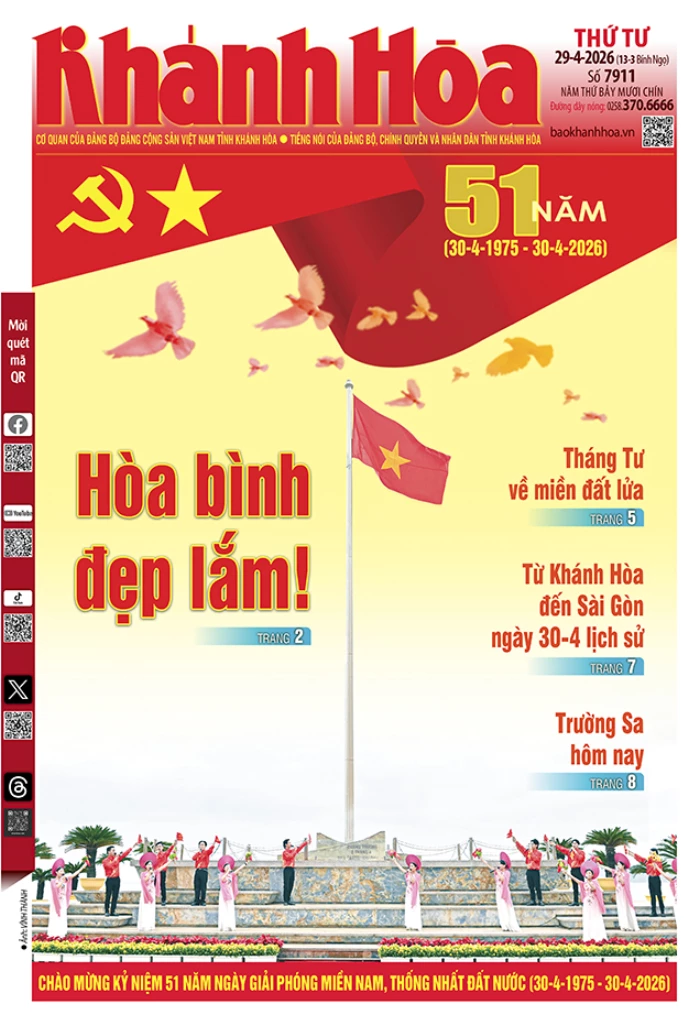 Đọc báo in số 7911 ngày 29/4/2026