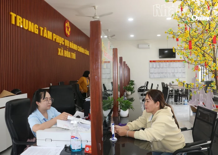 Xã Hòa Trí: Hướng tới sự hài lòng của Nhân dân