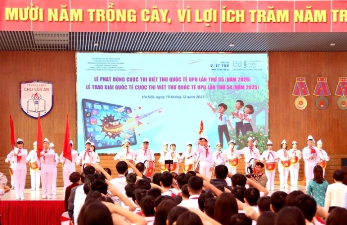 Khánh Hòa đoạt 3 giải cá nhân và 1 giải tập thể tại Cuộc thi Viết thư Quốc tế UPU lần thứ 55