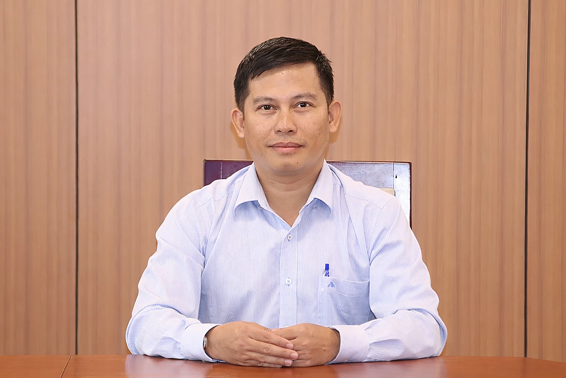 Ông Bùi Vũ Vĩnh - Giám đốc Trung tâm Chuyển đổi số tỉnh.