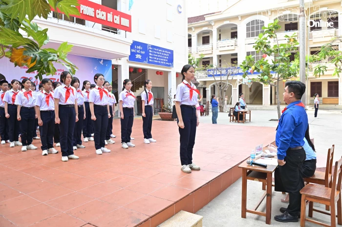 Cụm thi đua số 2 - Tỉnh đoàn Khánh Hòa tổ chức hội thi nghi thức đội năm học 2025 - 2026