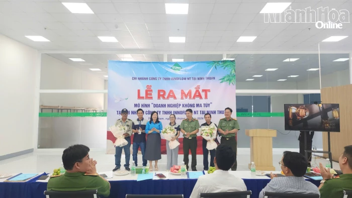 Ra mắt mô hình “Doanh nghiệp không ma túy”