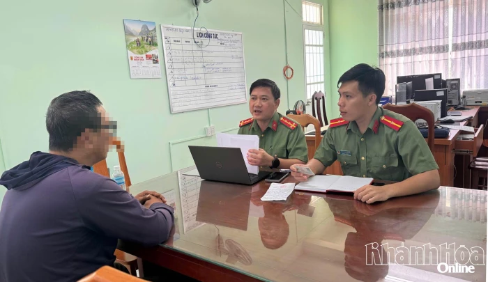 Công an phường Bắc Cam Ranh: Xử lý một trường hợp đăng tải nội dung xúc phạm lực lượng chức năng