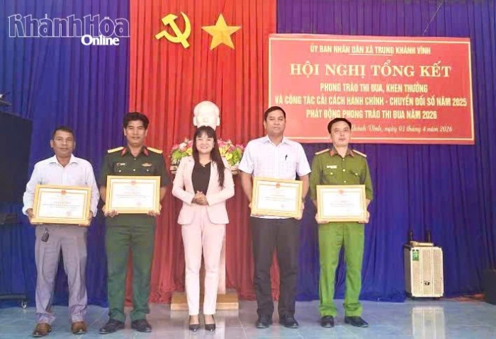Xã Trung Khánh Vĩnh phát động phong trào thi đua năm 2026