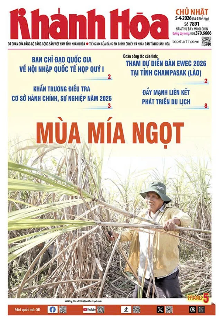 Đọc báo in số 7891 ngày 5/4/2026