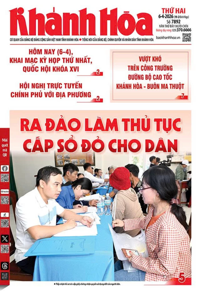 Đọc báo in số 7892 ngày 6/4/2026