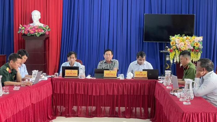 Xã Công Hải rà soát các tiêu chí xây dựng nông thôn mới