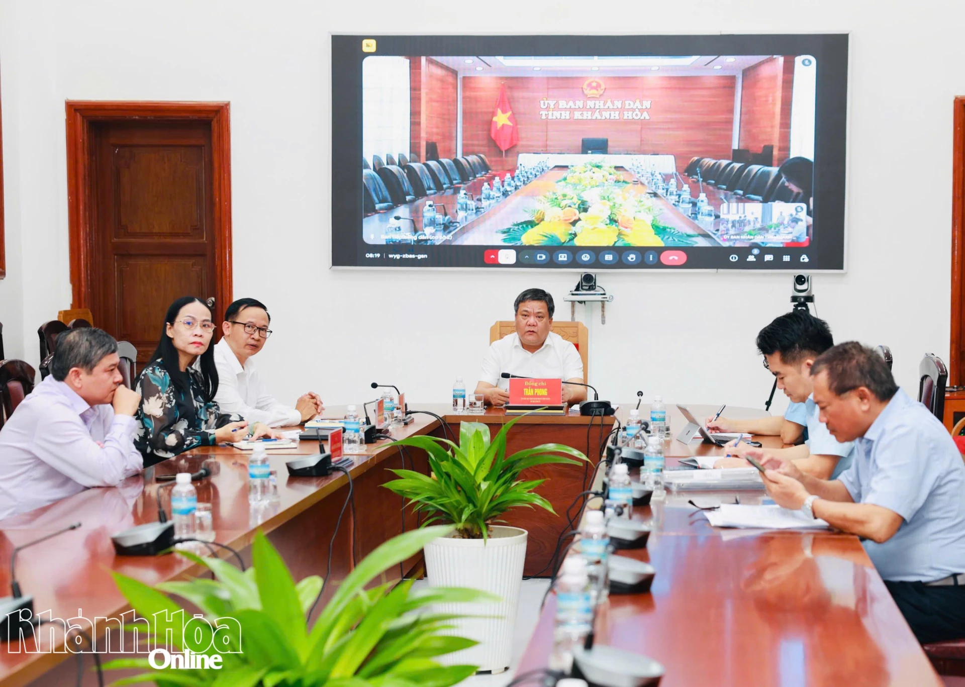 Bí thư Tỉnh ủy Trần Phong chủ trì buổi tiếp công dân