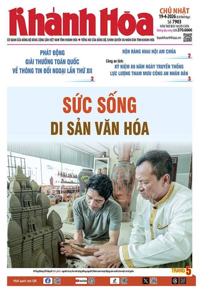 Đọc báo in số 7903 ngày 19/4/2026