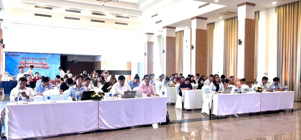 Các học viên tham gia lớp tập huấn.