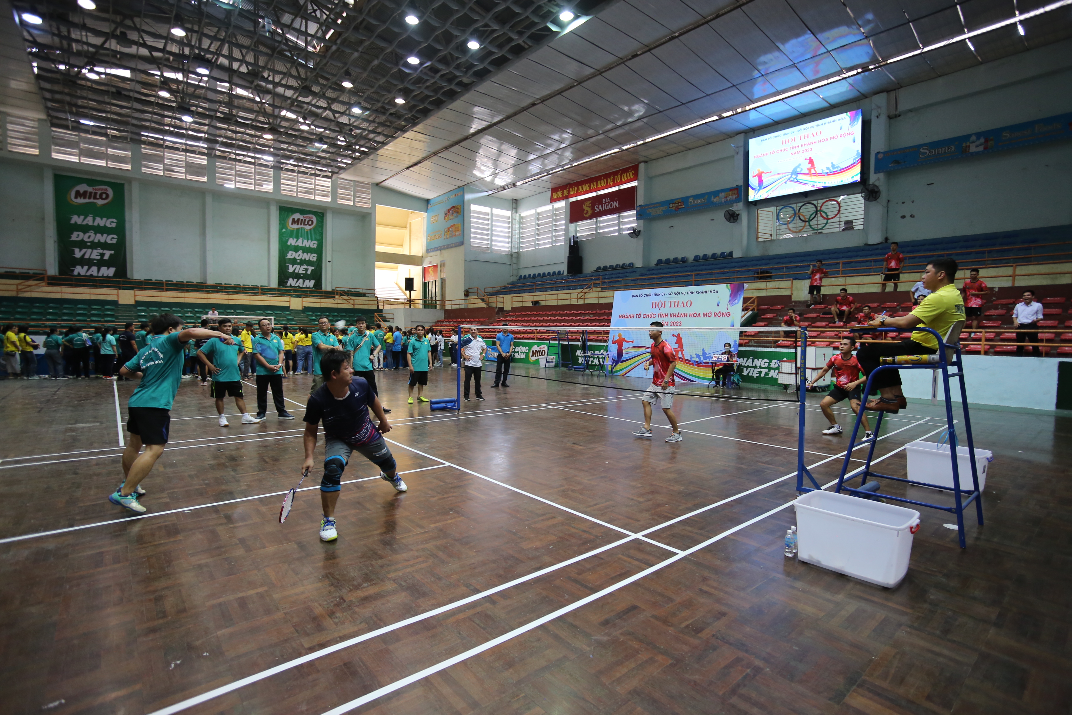 Hội thao Ngành Tổ chức tỉnh Khánh Hòa mở rộng 2023:: Hơn 150 vận động viên tham gia