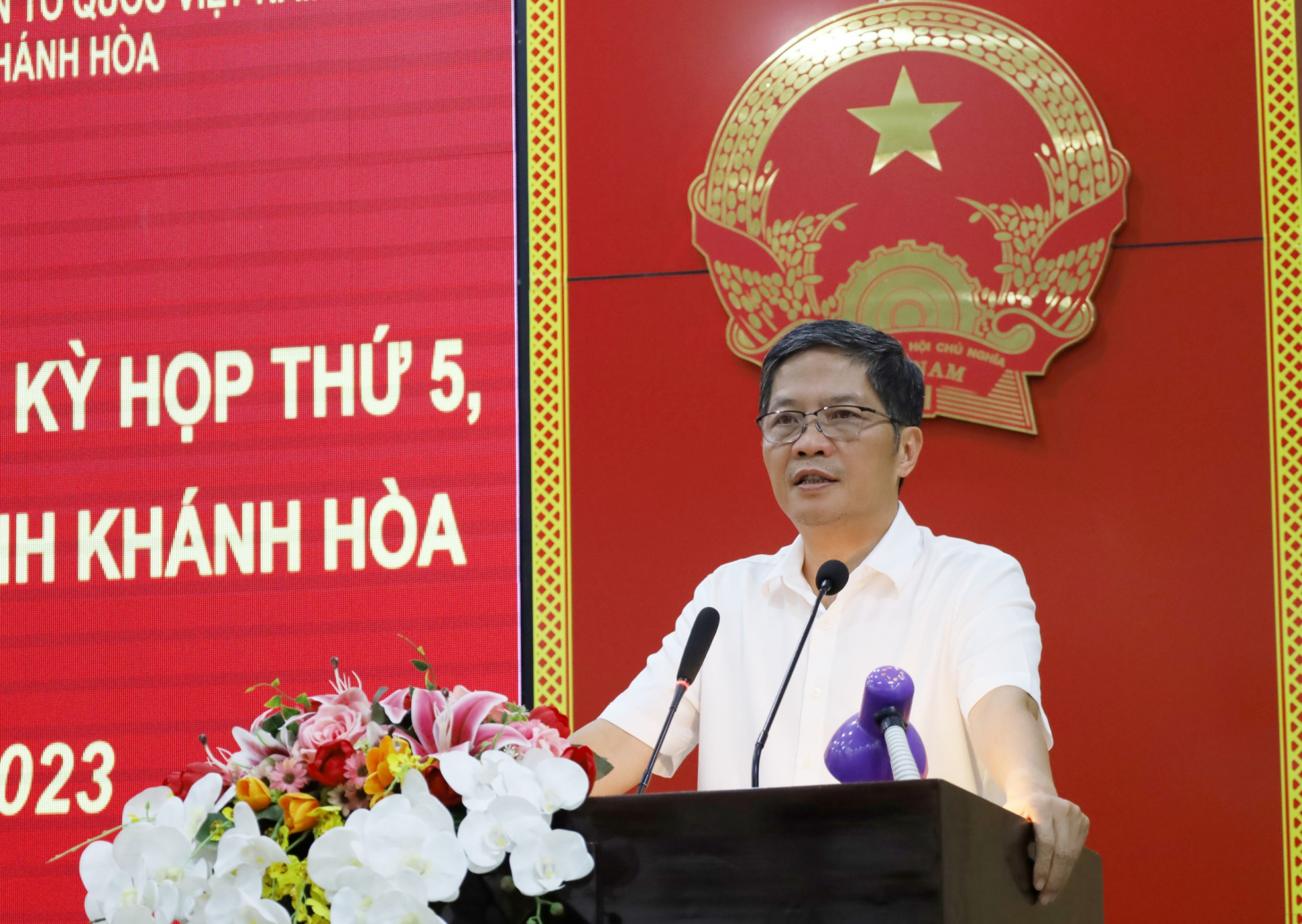 Ông Trần Tuấn Anh phát biểu tại hội nghị.