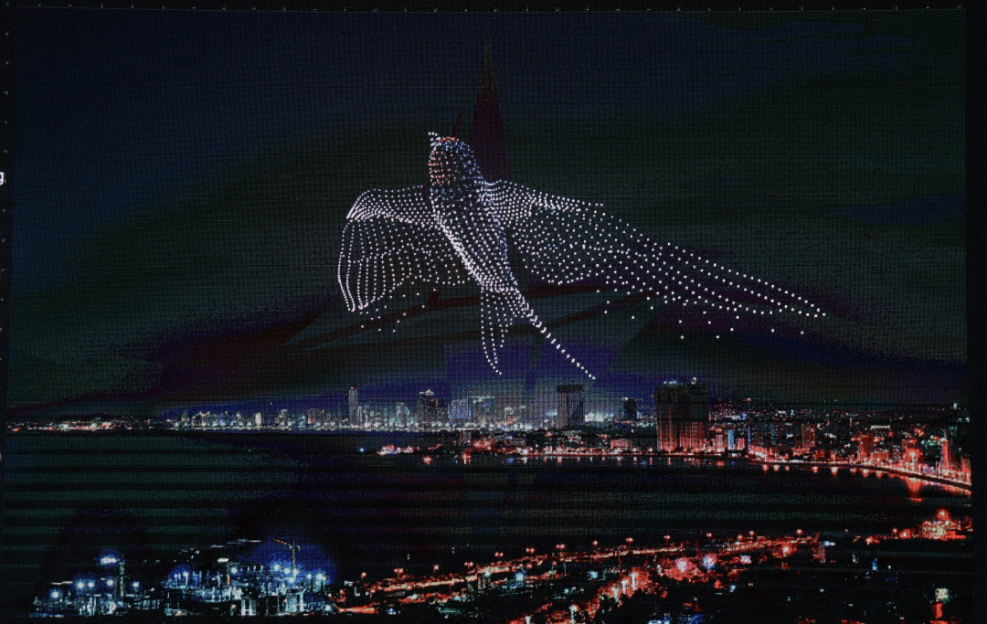 1,653 drones will create beautiful light installations

