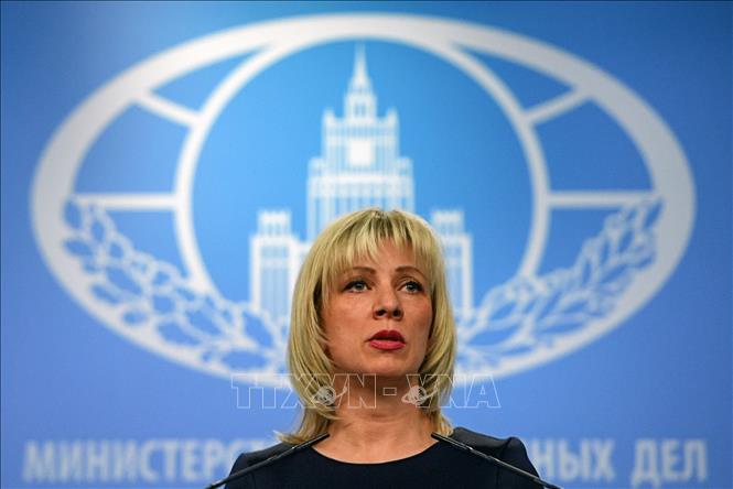 Người phát ngôn Bộ Ngoại giao Nga Maria Zakharova. Ảnh: AFP/TTXVN

