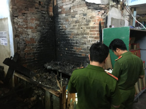 Cam Ranh: Cháy ki-ốt trong chợ Ba Ngòi, thiệt hại hơn 100 triệu đồng