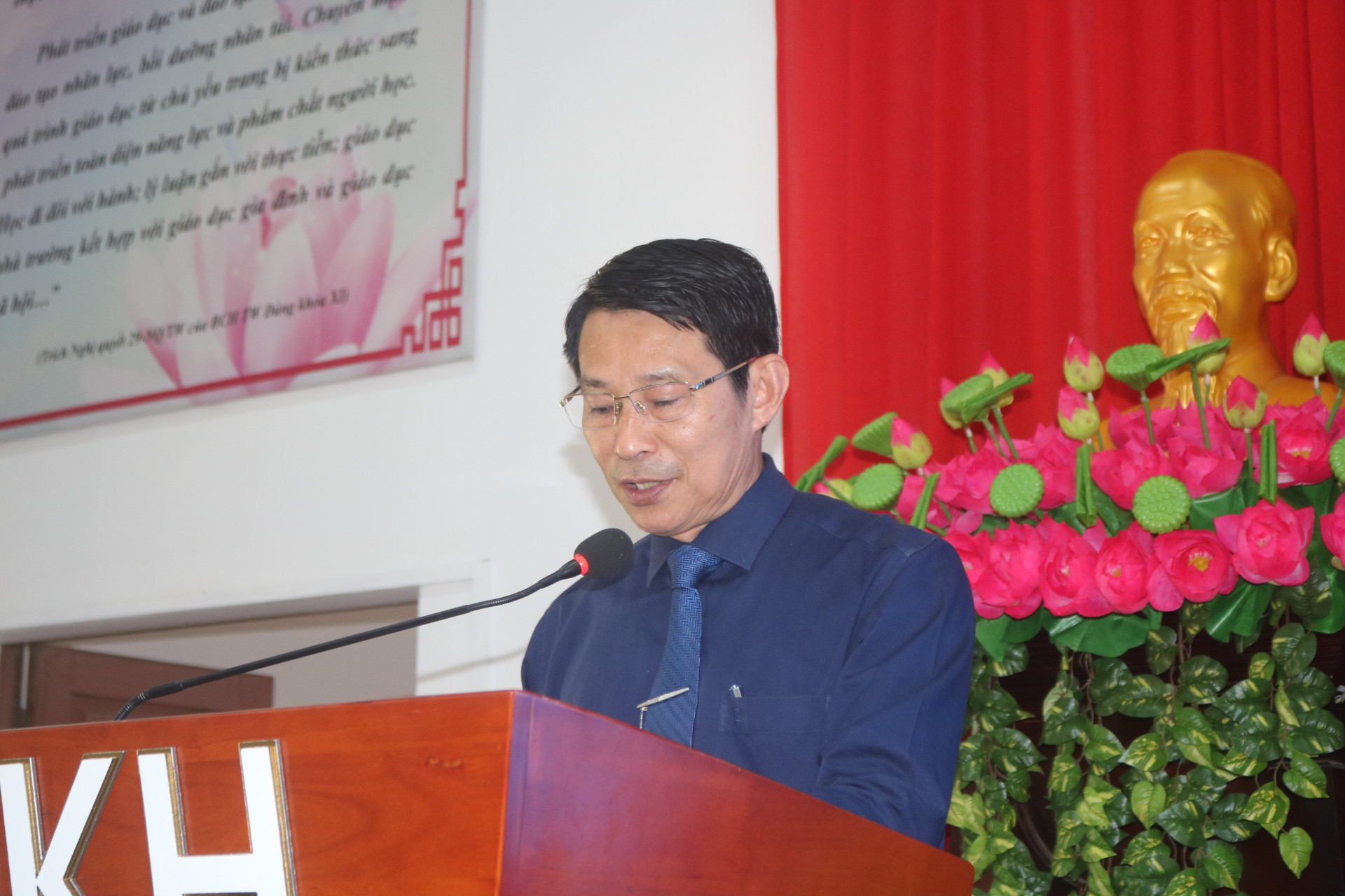 Đồng chí Đinh Văn Thiệu tham dự và phát biểu chỉ đạo
