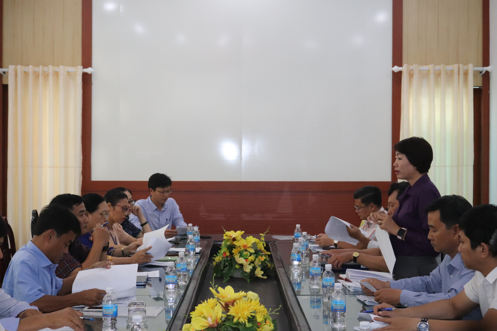 Đoàn giám sát Ban Dân tộc HĐND tỉnh làm việc với UBND TP. Cam Ranh.