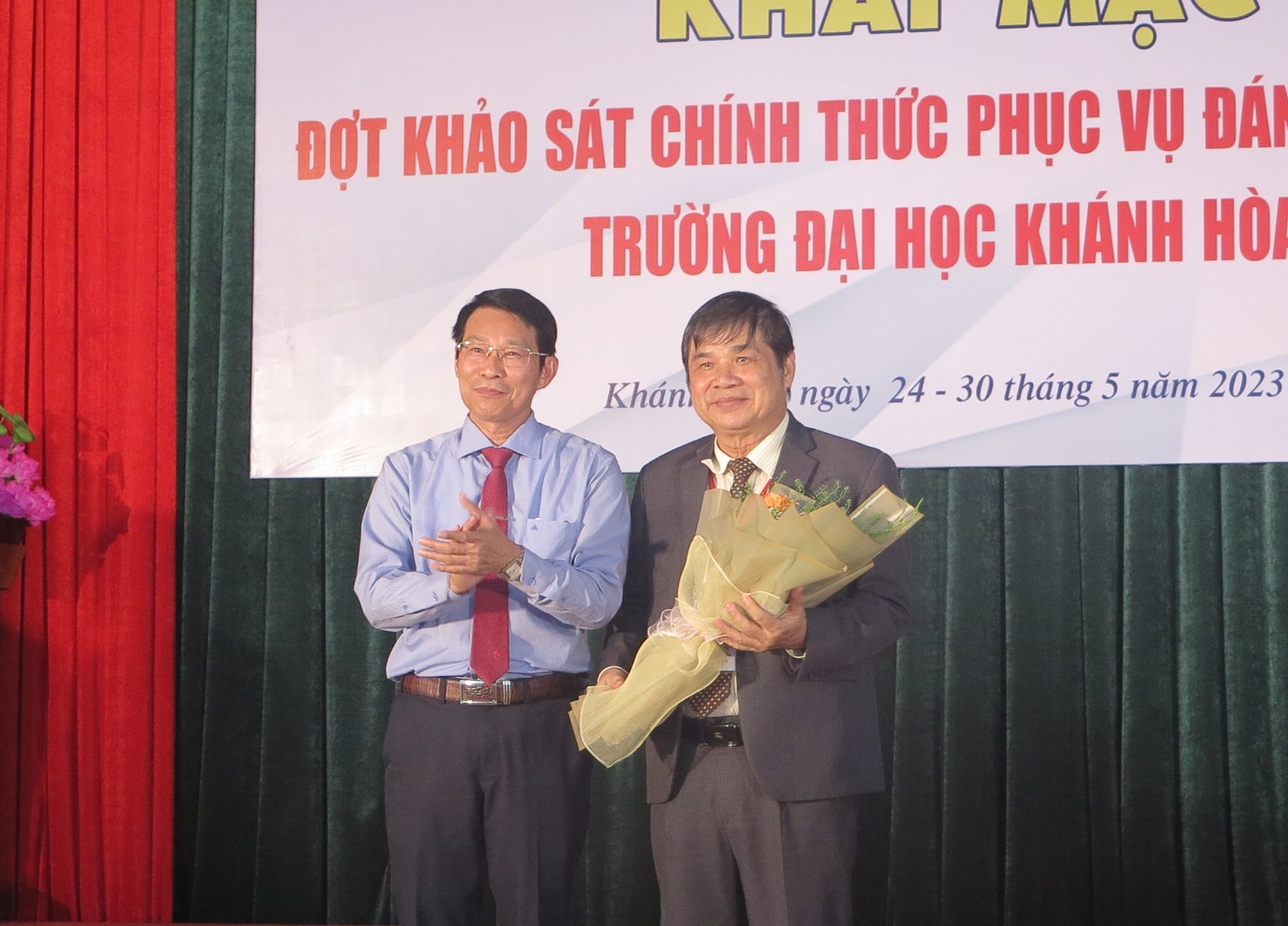 Trường Đại học Khánh Hòa: Khai mạc đợt khảo sát chính thức phục vụ đánh giá ngoài