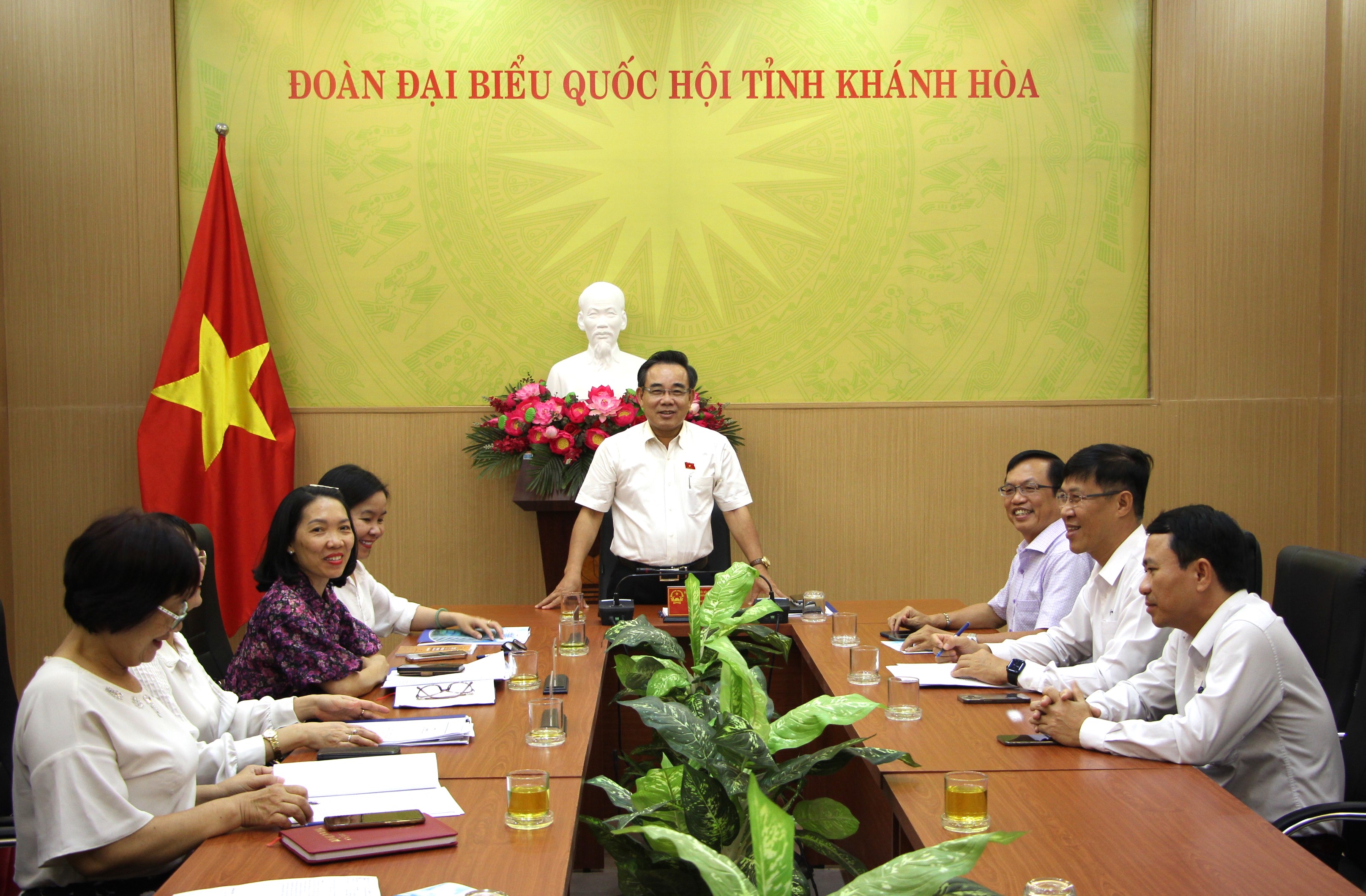 Đoàn Đại biểu Quốc hội tỉnh làm việc với Công ty Cổ phần Điện lực Khánh Hòa