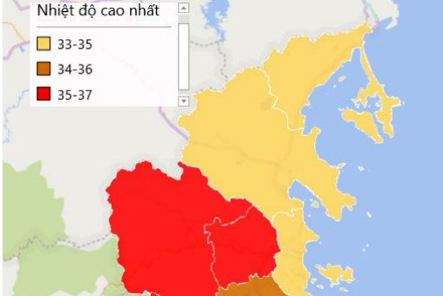 Nắng nóng sẽ giảm dần trong ít ngày tới