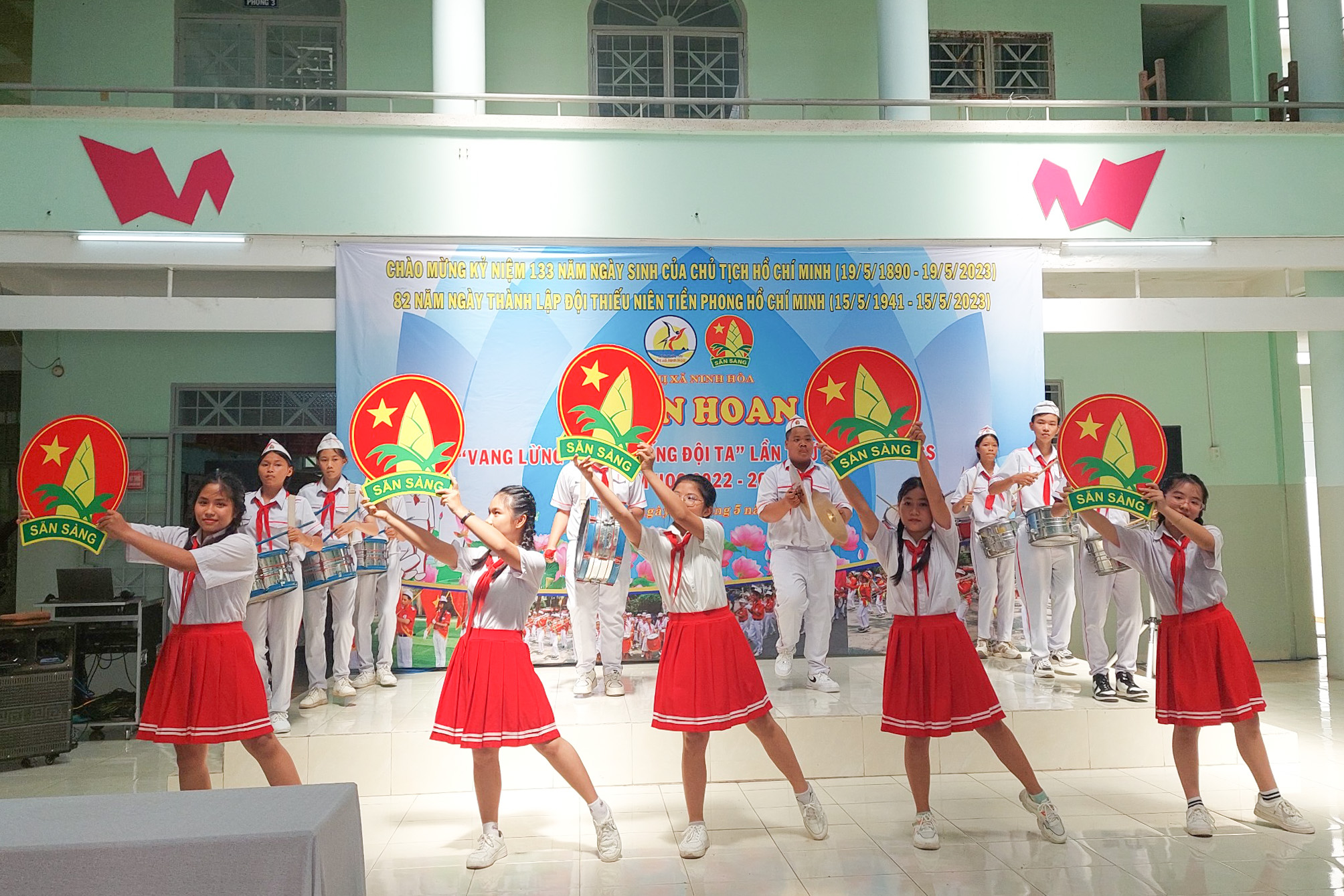 Hội đồng Đội - Nhà Thiếu nhi thị xã Ninh Hòa: Tổ chức liên hoan "Vang lừng tiếng trống Đội ta"