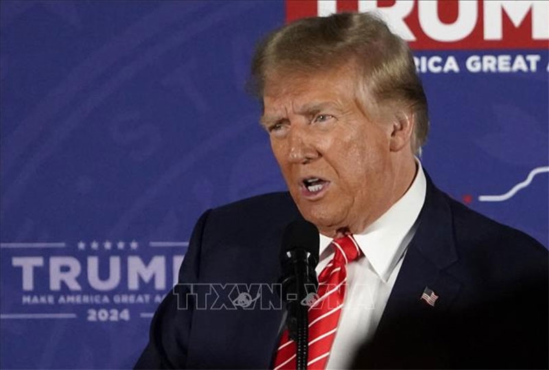 Ứng cử viên tổng thống của đảng Cộng hòa Donald Trump. Ảnh tư liệu: AFP/TTXVN 

