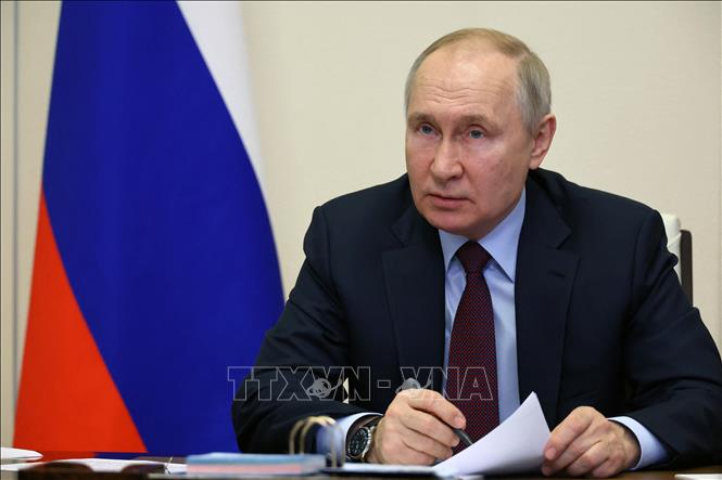 Tổng thống Nga Vladimir Putin. Ảnh: AFP/TTXVN

