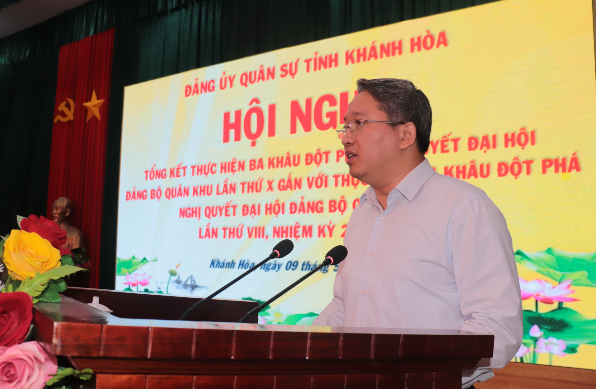 Đồng chí Nguyễn Hải Ninh phát biểu kết luận hội nghị.