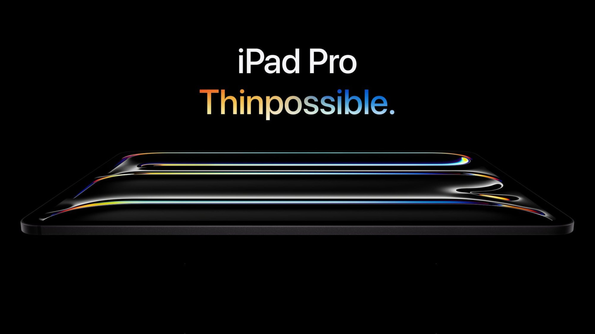 Apple iPad Pro mới có độ mỏng đáng kinh ngạc. 