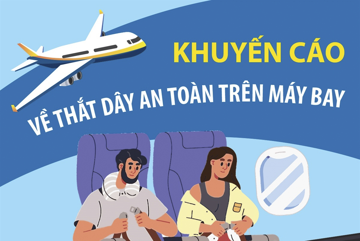 Khuyến cáo về thắt dây an toàn trên máy bay