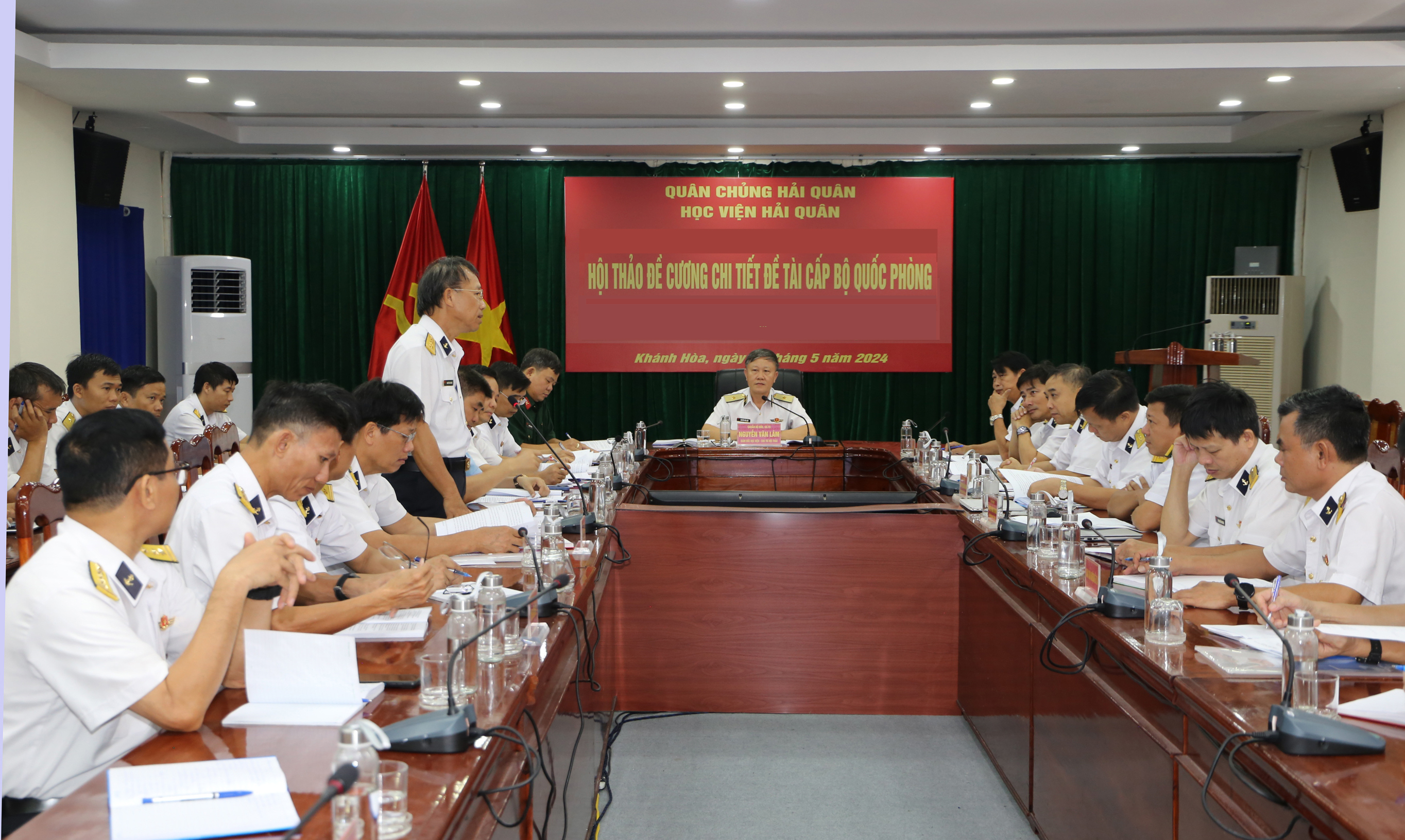 Học viện Hải quân: Hội thảo đề cương đề tài Nghệ thuật quân sự cấp Bộ Quốc phòng