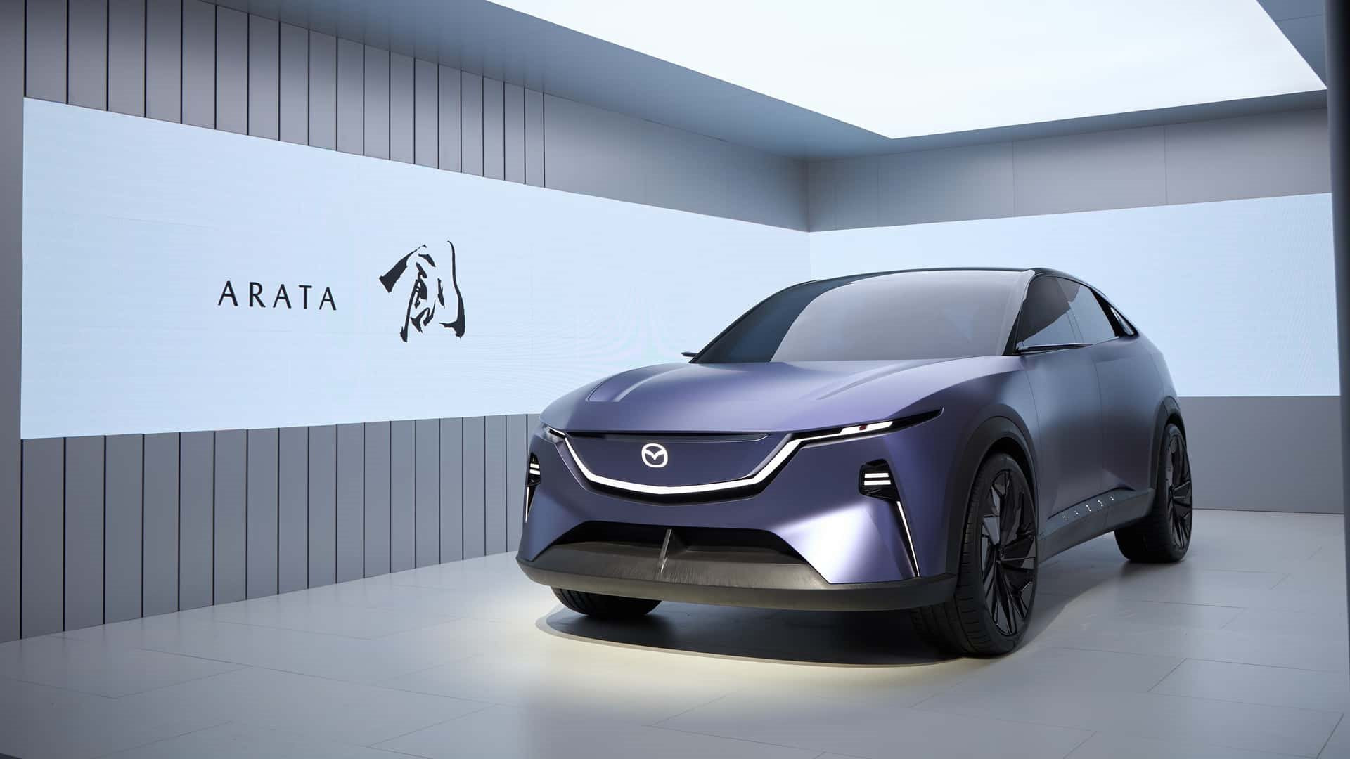 Mazda Arata đại diện cho thiết kế của thế hệ CX-5 tiếp theo, bao gồm cả biến thể điện hóa 