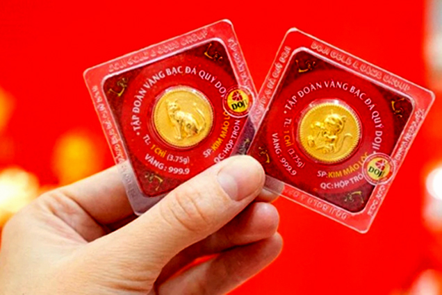 Giá vàng ngày 27/5: Đồng loạt tăng nhẹ phiên đầu tuần