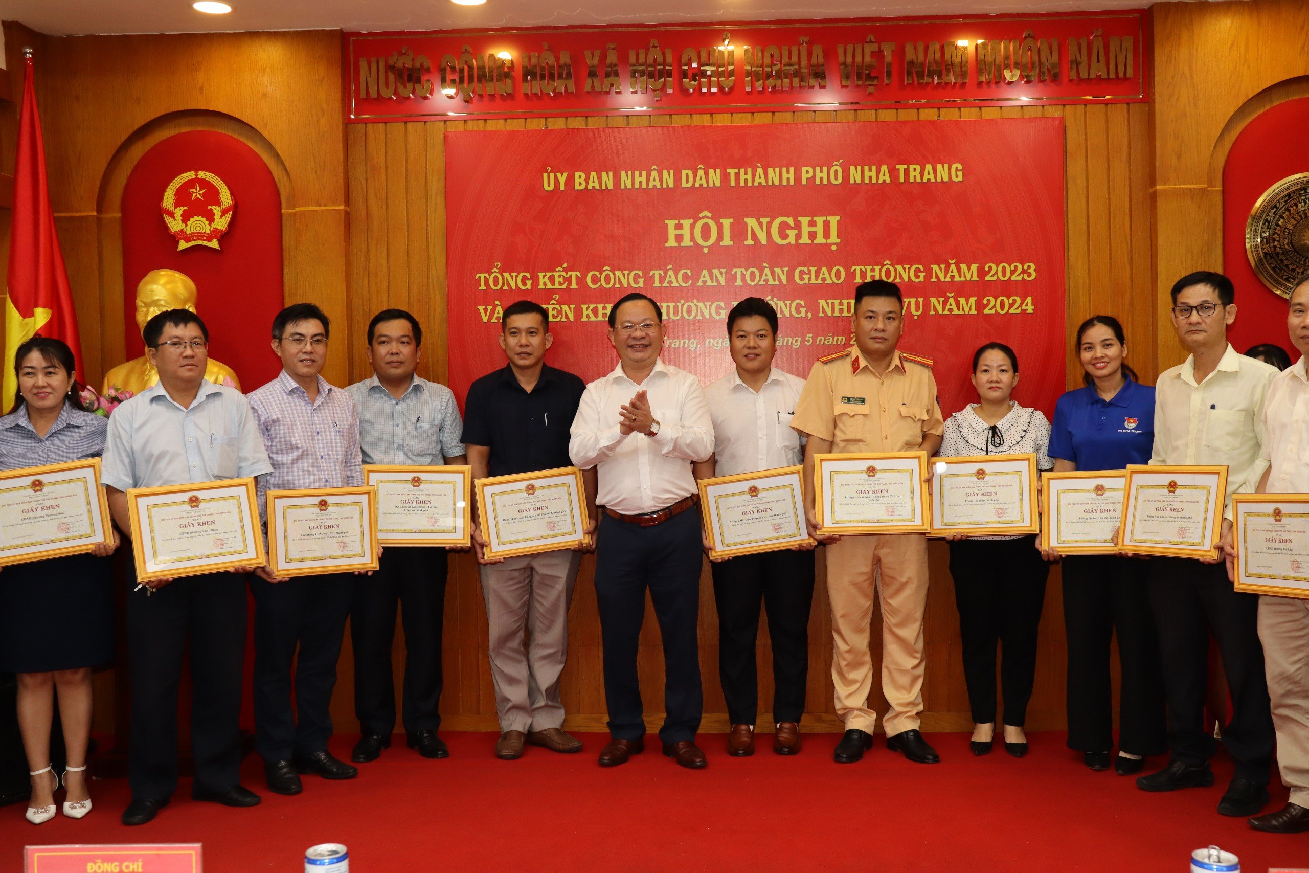 TP. Nha Trang:: Tổng kết công tác an toàn giao thông năm 2023 và triển khai nhiệm vụ năm 2024