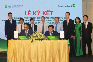 Vietcombank Khánh Hòa và Công ty TNHH Đóng tàu HD Hyundai Việt Nam: Ký kết hợp đồng tài trợ vốn tín dụng ngắn hạn 3.800 tỷ đồng